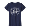 Disney Hocus Pocus Sanderson Sisters Silhouette Logo T-Shirt - Navy Blue