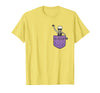 Halloween Shirts Skeleton Costume Men Women Kids Skeleton Pocket Halloween Costume Funny Skull Character T-Shirt - Lemon