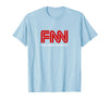Fake News Network #fakenews Funny Trump Halloween Costume T-Shirt - Baby Blue