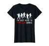 Zombie Dance Costume Halloween Party Tee Funny Zombie Halloween Shirt I’m Just Here to Thriller Dance T-Shirt - Black