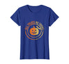 Mademark All Treats No Tricks Halloween Design T-Shirt - Royal Blue