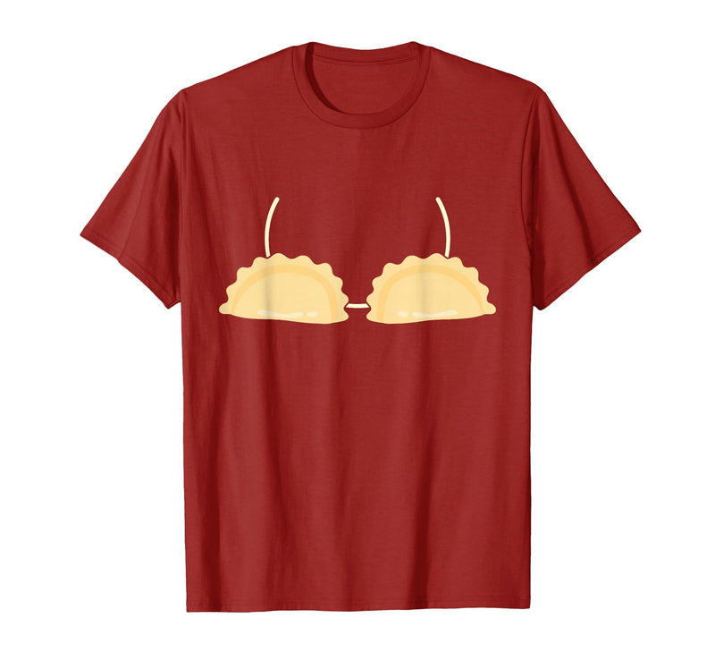 Pierogi Cute Easy Poland Food Halloween Costumes Pierogi Costume Pierogi Bra Polska Poland Halloween Costume T-Shirt -