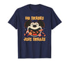 Disney Mickey Mouse Halloween Candy No Tricks Just Treats T-Shirt - Navy Blue