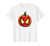 Marvel Spider-Man Halloween Spooky Pumpkin Jack-o'-Lantern T-Shirt - White