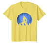 Ideas Halloween costume " Wolf moon " Wolf Halloween Costume Werewolf Blue Moon Scary for Men Boys T-Shirt - Lemon Yellow