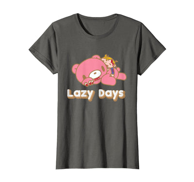 The Naughty Grizzly & Pity Lazy Days Anime T-Shirt
