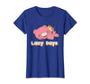 Gloomy Bear The Naughty Grizzly & Pity Lazy Days Anime T-Shirt - Royal Blue