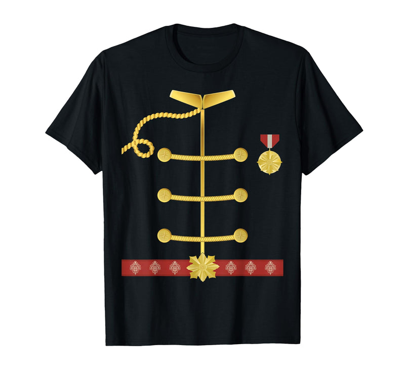 Halloween Costume Tees Prince Charming Shirt Halloween Royalty Costume T-Shirt - Black