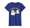 Ghoul Mom Cute Halloween Mother Ghost Mommy Trick Treating T-Shirt - Royal Blue