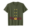 Dwarf Elf Halloween Costume Dwarf Costume Last Minute Halloween Costume T-Shirt - Olive Green