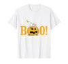 Peanuts Halloween Boo Pumpkin T-Shirt - White