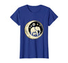 Mademark Mama and Baby Elephant Walking Together T-Shirt - Women - Royal Blue