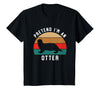 Shirtbooth: Halloween 2019 Simple Halloween Costume Otter Lover Pretend I'm an Otter T-Shirt - Black