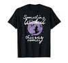Witchy Halloween Witch Tees Halloween Something Wicked This Way Comes Shakespeare Shirt T-Shirt - Black