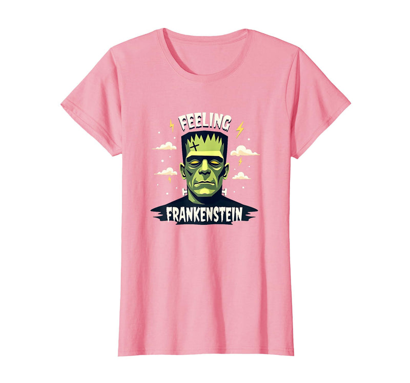 Mademark Halloween - Monsters & Creatures T-Shirt - Pink-halloween Personality Types