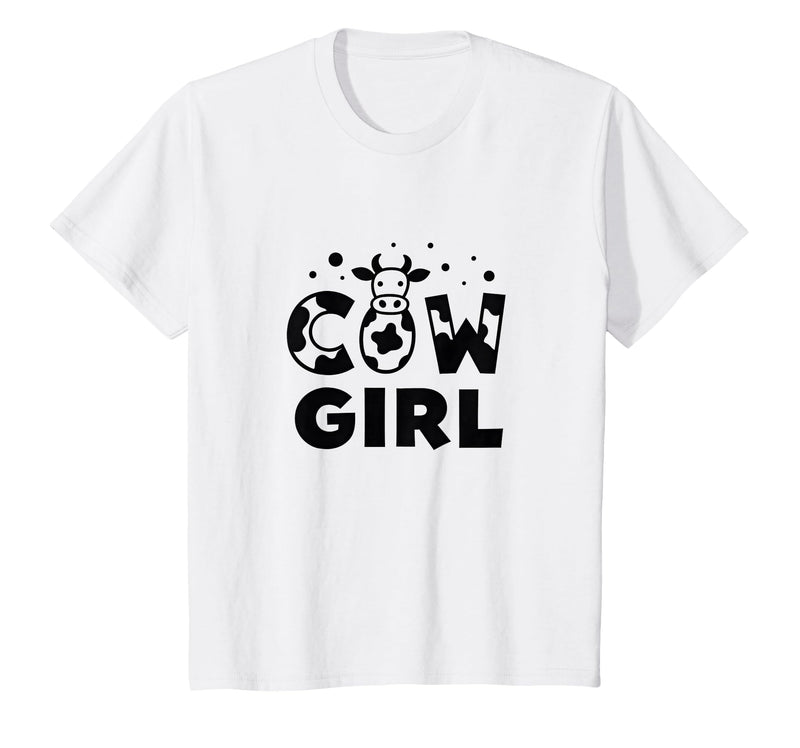 Mademark Cow Girl Moo-tiful Cows For Women Farm Lover Gift T-Shirt - White