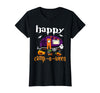 Camping camper Halloween Costume Apparel co Happy Camp-O-Ween Halloween Camping Camper T-Shirt - Black