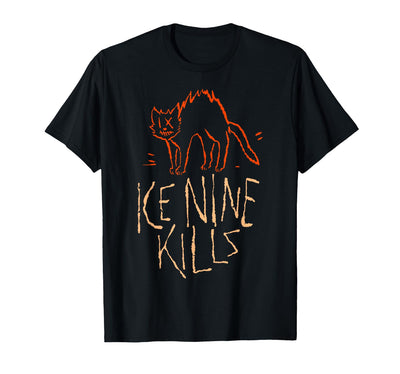 Ice Nine Kills Ink Halloween Cat T-Shirt