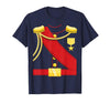 Prince Halloween Great Gift Costume Co. Prince Costume Funny Charming Prince Tee for Kids & Adult T-Shirt - Navy Blue