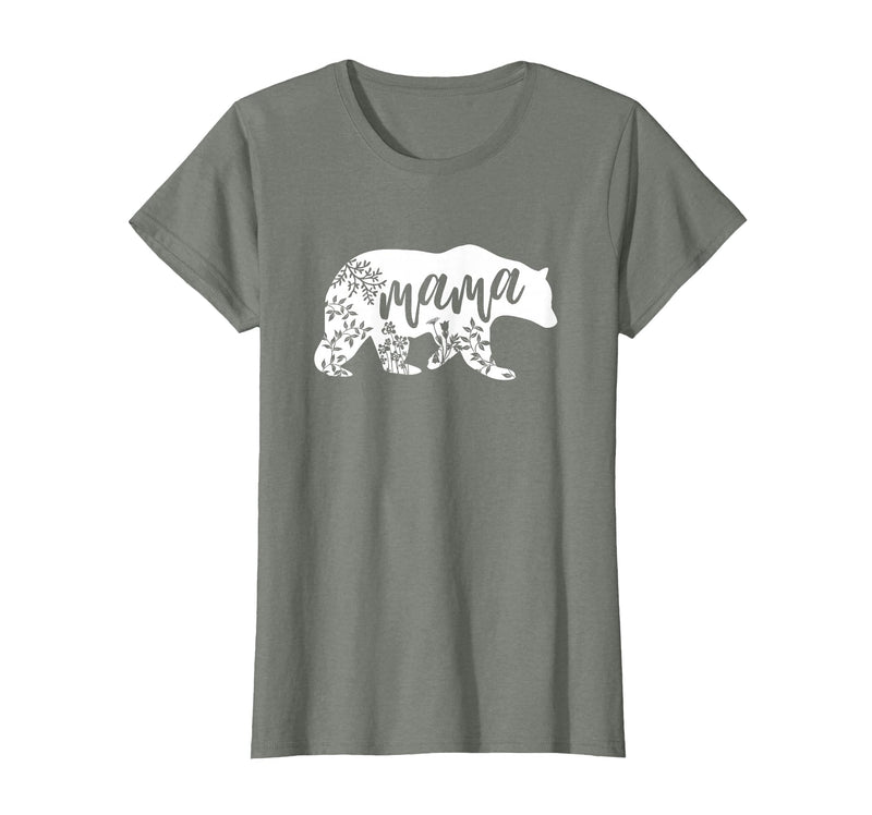 Mama Bear Clothing Co Mama Bear T-Shirt for Women T-Shirt - Olive Heather