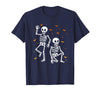 Funny Halloween Trump Skeleton Trump Design Funny Halloween Trump Skeleton Trump T-Shirt - Navy Blue