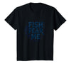Mademark Fish Fear Me Funny Fishing for Men Angler Humor Quote T-Shirt - Black