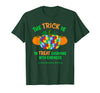 Presto Autism Awareness Halloween October Pumpkin Autism Awareness Halloween Fall October Puzzle Pumpkin T-Shirt - Dark Green