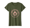 Mademark Monkeys Run This Place Funny Primate Design T-Shirt - Women - Olive Green