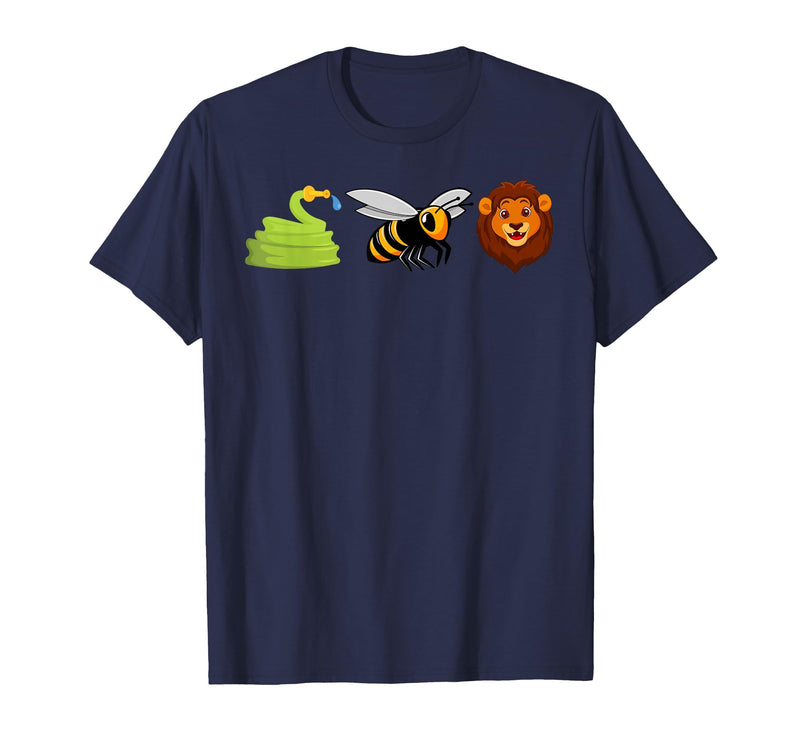 Funny Hoes Be Lying Pun Intended Shirt Men Women Hose Bee Lion Icons Funny Hoes Be Lying Pun Intended T-Shirt - Navy Blue