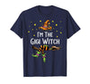 Matching Witch Halloween Costumes by Foxio Im the Gigi Witch Halloween Matching Group Costume T-Shirt - Navy Blue