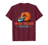CT Technologist Halloween Gifts Co. CT Tech Technologist Pun Spook-Tacular Halloween T-Shirt - Burgundy
