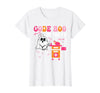 Cod Boo In The Er Halloween ER Costume Code Boo in The ER Nurse Crew Ghost T-Shirt - White