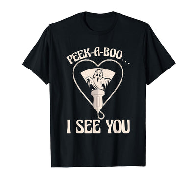 Ultrasound Tech Halloween Spooky Sonographer Gift Ultrasound Tech Xray Technician Spooky Sonographer Halloween T-Shirt