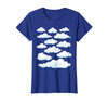 White Clouds Graphs White Clouds T-Shirt - Royal Blue