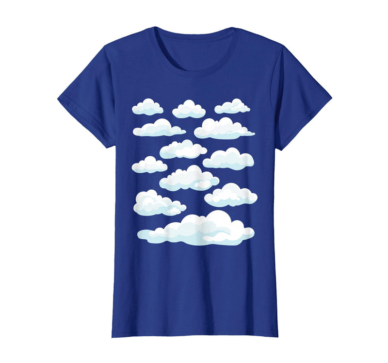 White Clouds Graphs White Clouds T-Shirt - Royal Blue