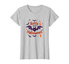 Mademark Halloween - Vampires, Zombies & Horror T-Shirt - Silver Grey-cute Family-friendly Halloween Bat - Batty About
