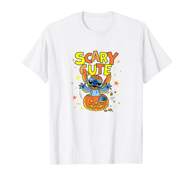 Disney Stitch Halloween Fun T-Shirt - White