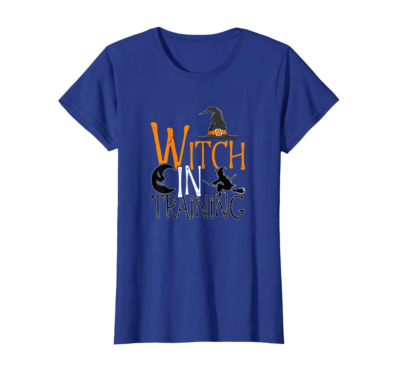 Witch In Training - Halloween Spooky Magic Gift Witch in Training - Magic Lover Halloween Season Witch T-Shirt - Royal Blue