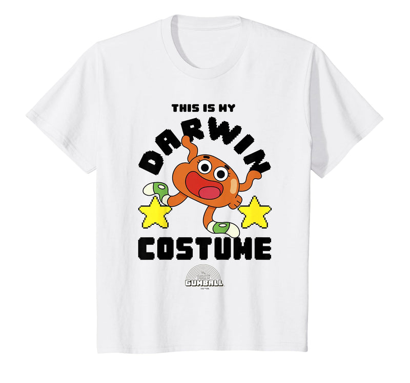 The Amazing World of Gumball This is My Darwin Costume T-Shirt - White