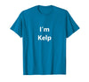 EPQCJ3o Designz Funny Kelp Halloween Costume Seaweed Pretend Minute Idea T-Shirt - Sapphire Blue