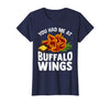 Homewise Shopper Buffalo Wings Buffalo Wings Funny Appetizer T-Shirt - Navy Blue