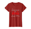 Long Distance Relationships Gifts Someone in Buffalo Loves Me Relationship Couple New York T-Shirt - Cranberry Red