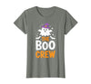 The Boo Crew Shirts The Boo Crew Shirt Matching Men Women Kids Halloween Costume T-Shirt - Olive Heather