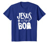 Jesus is My Boo - Funny Christian Halloween Quote Humor T-Shirt - Royal Blue