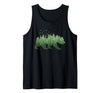 Outdoor Nature Forest Animal Gifts Nature Forest Wildlife Trees Wild Animal Bear Tank Top - Black
