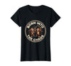 Mademark Born Into The Chaos Circus Monkey Design T-Shirt - Women - Black