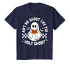 Funny Ain't No Ghost Like The Holy Ghost Christian Halloween T-Shirt - Navy Blue