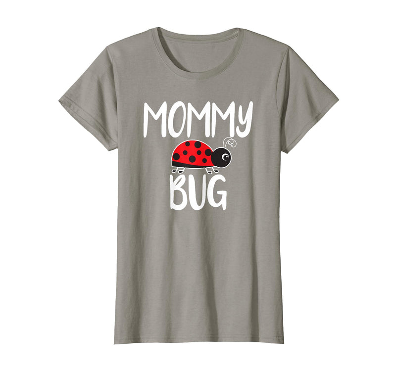 Funny Cute Ladybug Ideas For Mommy Mommy Bug Cute Ladybug Mom T-Shirt - Slate Grey