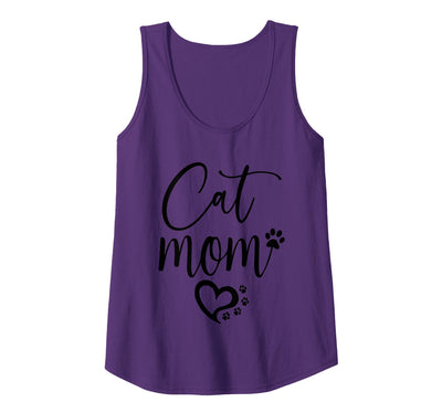 Family Over Everything Womens Cat Mom Tank Top