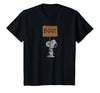 Peanuts Halloween Snoopy Boo Sign T-Shirt - Black